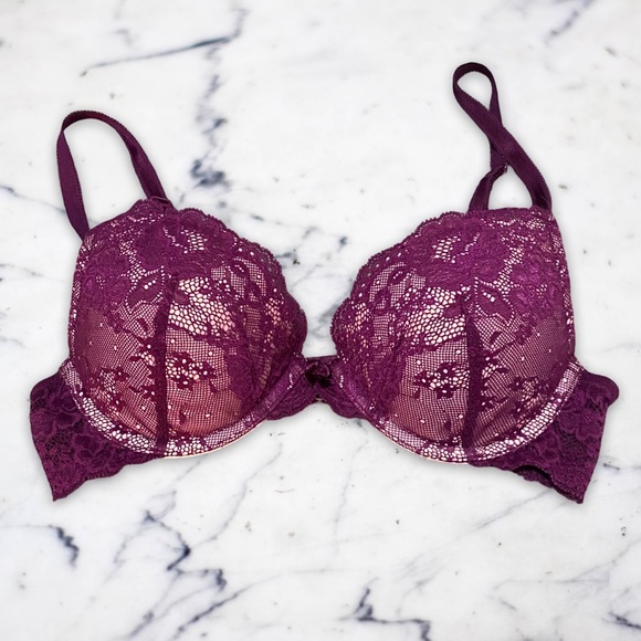 34B VS Dream Angels Push-up Bra - Picture 1 of 5
